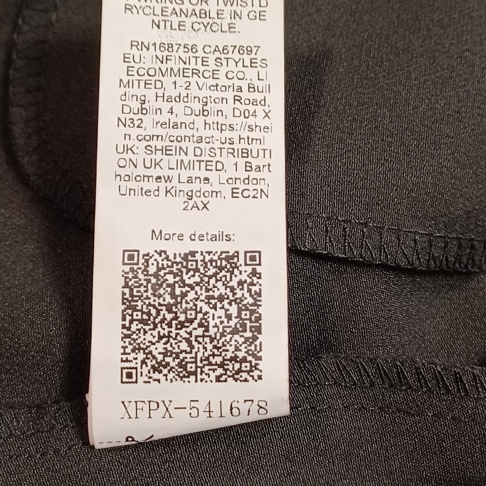 Dazy Black Tapered Dress Pants Womens XL sw220824538459 Office Trousers - Picture 10 of 13